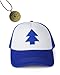 Homelyst Dipper Hat Costume with Necklace Halloween Cosplay Costume Blue A