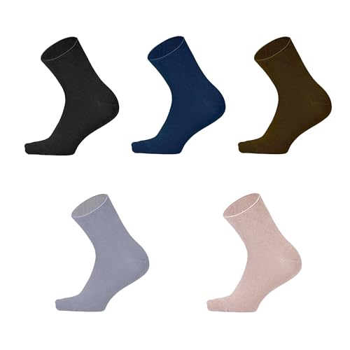 Chaussettes diabétiques en bambou respirantes et élastiques pour soulager les pieds enflés