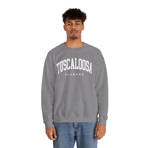 Tuscaloosa Alabama Adult Unisex Crewneck Sweatshirt3