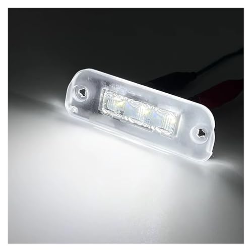 Luz placa matrícula coche LED blanca para Benz W251 W164 X164 2 uds 5
