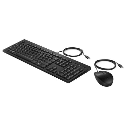 HP 225 combo de teclado y ratón con cable para optimizar tu espacio de trabajo diario