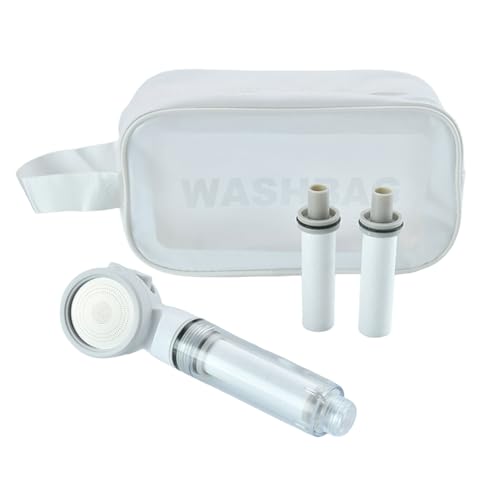 HUANGTNG Portable Shower Head Filter Easy Install Water Purified Handheld Showerhead with Filter for Enhances Bathing