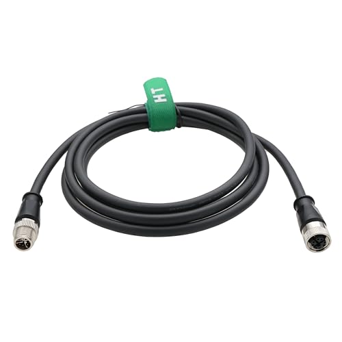 Câble réseau M12 8 broches haute précision pour capteur de vision industrielle Keyence 2 m