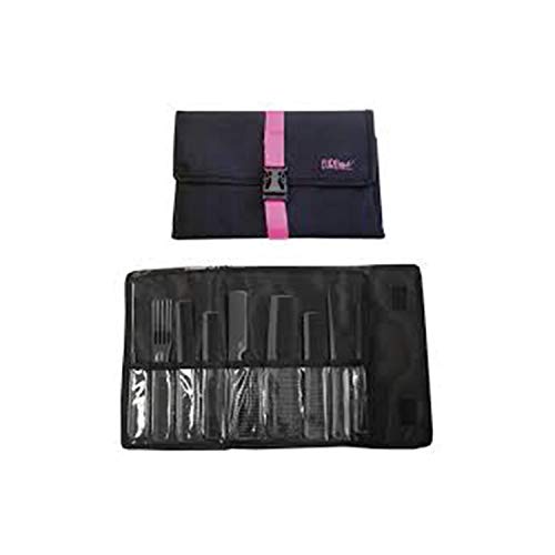 EUROSTIL PROFESIONAL SET 9 PEINES NEGRO NEGRO 1UN