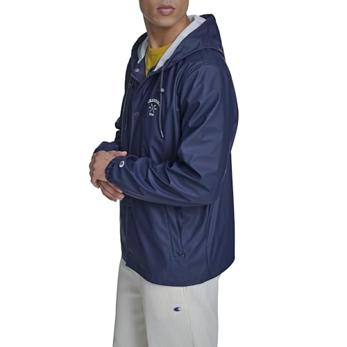 Image of Champion Men's Rubberized Rain Hoody Jacket