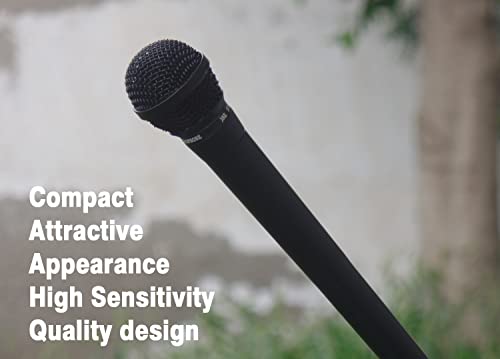 Image of Maizic Smartstudio Condenser Microphone with On /Off Switch | Wide Range Frequency Response: 100-1600 Hz | for Reporter, Interview, Youtubers, Speeches & Performances