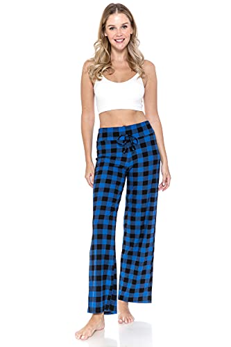 Image of Leggings Depot Women's Wide Leg Drawstring Pajama Pants for Lounge, Sleep