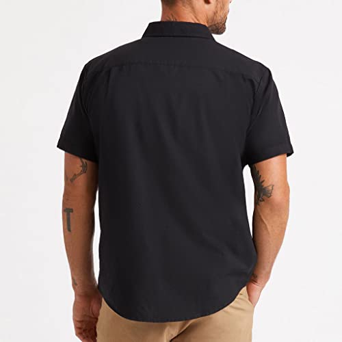 Brixton Men's Charter Oxford S/S WVN3