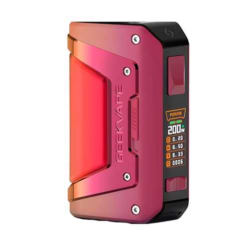 Geekvape L200 Aegis Legend 2 Mod [Pink Gold] - 12 colours - Dual 18650 External Battery (sold separately) IP68-Rating 1.08 Screen 510 Thread - Compatible with Geekvape Tanks - No Nicotine