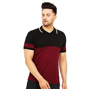 LEOTUDE Regular Fit Half Sleeve Polo Men’s T-Shirt