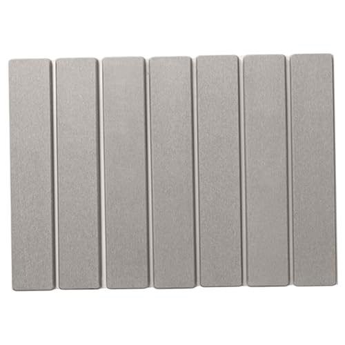 La Mejor Recopilación de Tapetes de piedra disponible en línea para comprar. 48 ESiiFuu Alfombrilla de baño de Piedra diatomita 40, 6 x 30, 5 cm ultraabsorbente y Secado rápido Plegable y Antideslizante Ideal para el Suelo la Ducha la Cocina Color Gris...