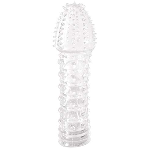 Capa Peniana Suzaku Crystal Sleeve Texturizada 14,5 cm x 4 cm