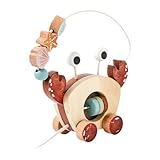 * 【Pulpe interactive Fun】】: Équipé d'une chaîne de traction, ce jouet animal encourage le jeu actif comme les enfants peuvent le long pendant leurs aventures, stimulant l'activité physique et l'exploration imaginative