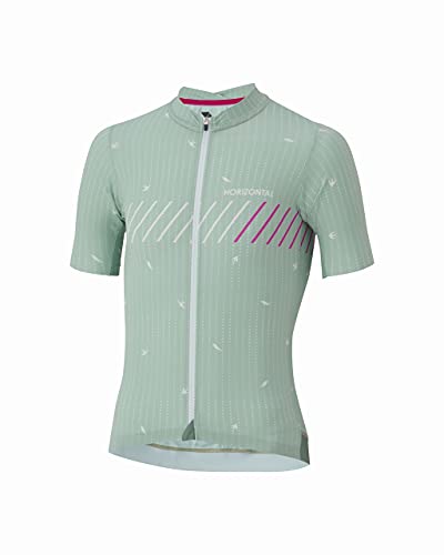 [HORIZONTAL] HZT LEAD JERSEY (C^A) TCNW[W t Y (TUBAME/Green, XS i@i:40p :24p O:47.5p㒅57.5p, x_s)