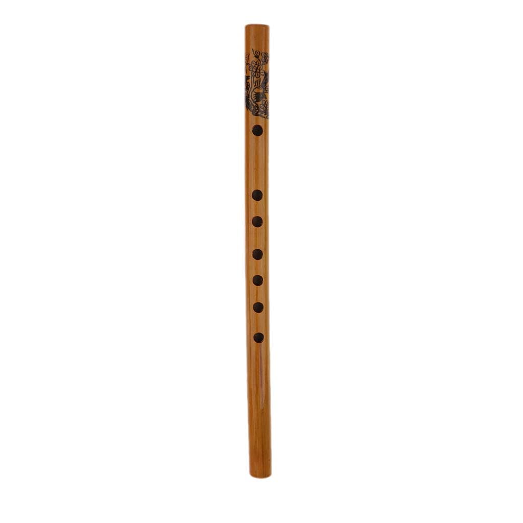 Flûte Shakuhachi en bambou – Instrument à vent vertical japonais traditionnel pour débutants et professionnels – Flûte de méditation zen fabriquée à la main – Cadeau