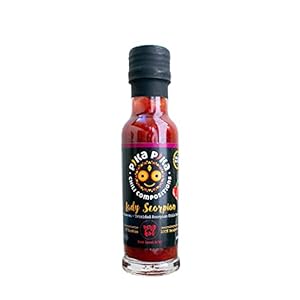 Lady Scorpion Chilisaus / Heetheidsniveau: 9 van de 10 / Small Batch Chilisaus / Venezuelan Hearts, Made in Germany