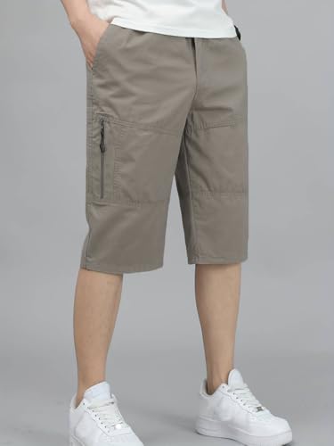 Image of TAGDO Men's Solid Cotton Shorts | Shorts Pant for Men | Shorts for Men (2003)