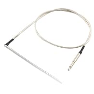 Fits acoustic guitar Piezoelectric film transducer, flexible and light-weight, well fit with the saddle. Has high sensitivity, wide frequency and dynamic ranges, perfect reproduction of the guitar sound and string vibration Pickup length: 69mm (2-23/...