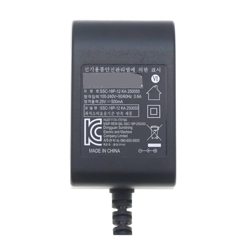 Fuente de alimentación de 25 V y enchufe EU ideal para reactivar tus equipos domésticos