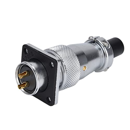Conector de aviación macho y hembra de aleación de zinc con LED para equipo industrial miniatura 1