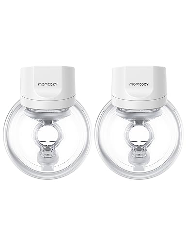 Image of Momcozy Breast Pump Hands-Free, Wireless Pump with Soft Double-Sealed Flange