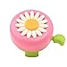 Paliston Kid's Bike Bell, Bicycle Bell for Girls, Bike Horny. Toddler Bike Bells (Pink & Green)