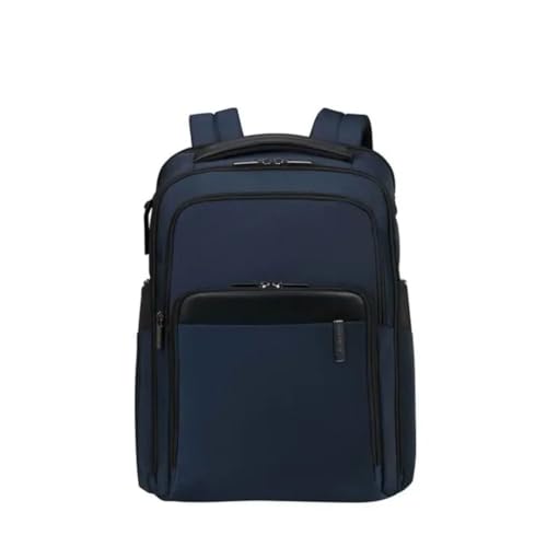 Image of Samsonite Evosight 15.6 inch Laptop Backpack | Business Backpack with Padded Laptop Compartment | Smart Sleeve | Lightweight Durable Office & Travel Bag for Men & Women | 2-Year Warranty | Navy