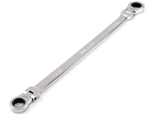 Image of TEKTON 3 /4 x 13 /16 Inch Long Flex Head Ratcheting Box End Wrench | WRB36319