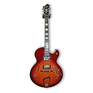Hagstrom HJ600 Vintage sunburst – Guitare électrique occasion (+étui) - Les Beatles, Paul McCartney, John Lennon, RIngo Starr, George Harrison