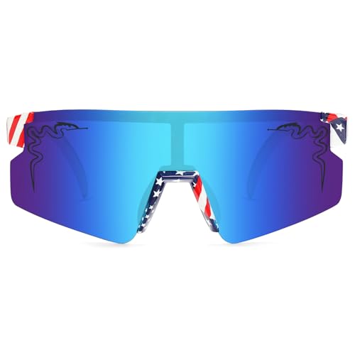 Image of Cycling Sunglasses UV400 Outdoor Men Women Adults Youth Boys Girls Kids Baseball Sport Softball Goggles