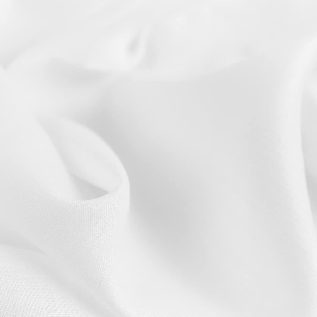 GIURI TESSUTI - Tessuto 100% Puro Lino Bianco, Ideale per Tende, Tovaglie, Abbigliamento, Arredo Casa - Altezza 280 CM (3 METRI)