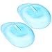 Angoily Ear Protection Tools 2Pcs Silicone Ear Covers for Hair Dye Waterproof Heat Resistant Covers for Hair Dryer and Shower 3.14X1.77X0.98 Inches Blue