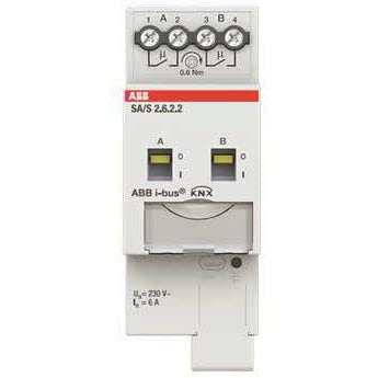 Actionneur KNX ABB 2 voies 6A pour résoudre les pannes de lignes d'éclairage