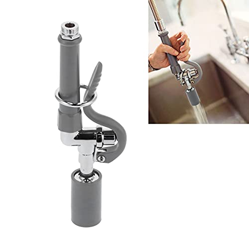 Commercial Faucet Sprayer Assembly, Sink Sprayer, High Pressure Rinse Faucet Spray Head Accessory Gray #TOP7