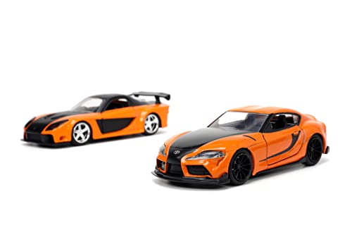 Jada Fast & Furious 1:32 Han's Mazda RX-7 & Toyota GR Supra Twin Pack miniatura 7