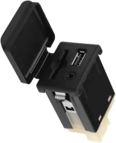 compatibleAdaptador de Interfaz Compatible con Opel Insignia Zafira C 20868796 Consola Central del Coche Puerto de Toma AUX Adaptador de Interfaz USB Accesorios 26206247