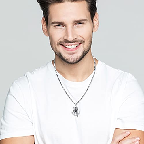 Sterling Silver Nautical Anchor Necklace for Men & Women - Inspirational Jewelry Gifts for Travelers, Graduates & Sailors3