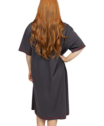 Lazyone Nightshirts For Women, Animal Designs, Ocean, Sea Life (Crabby In The Morning, One Size) #TOP1