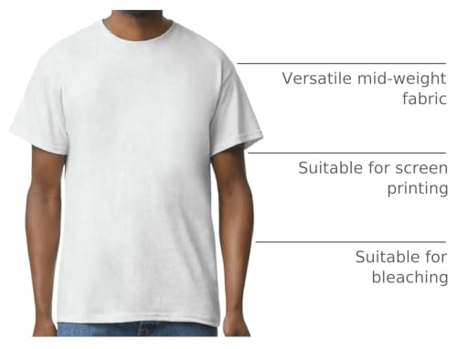 Image of Gildan Adult Heavy Cotton T-Shirt, Style G5000