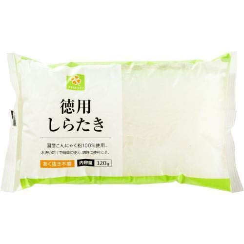 Amazon | スマイルライフ 徳用あく抜き不要しらたき 320g | スマイル