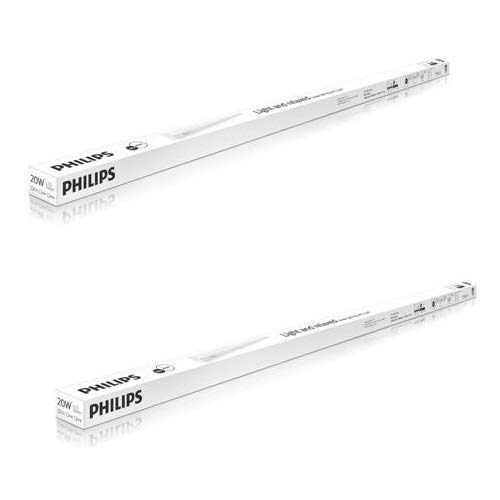 Image of Philips 919515812615 2 20W LED Tubelight (Natural White) -Pack of 2