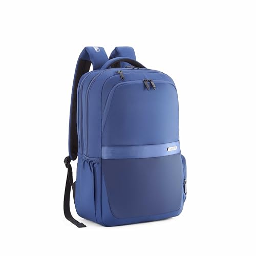 Image of American Tourister Segno 4.0 | 32 Ltrs | 3 Compartments | Bottle Pocket | Ergonomic Padded Back Panel & Shoulder Straps | Executive Backpack | 1 Year International Warranty | Navy