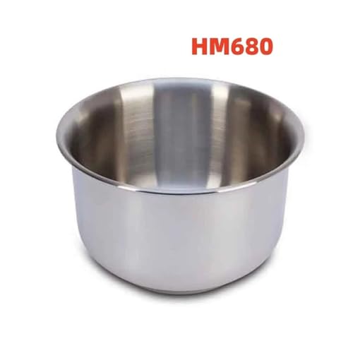Bol en métal Kenwood HM680 accessoire Prospero robuste pour mélanger la pâte - 3