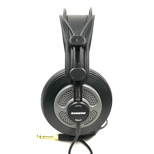 Image of SAMSON SR850G Professional Studio Reference Open Ear Headphones | Graphite Edition