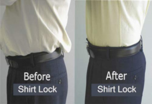 | Original Belt Shirt Stay | Hidden Shirt Keeper for Button Down Shirts, Unisex2