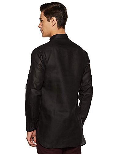 Kurta de algodón para hombre transpirable que evita el calor 3