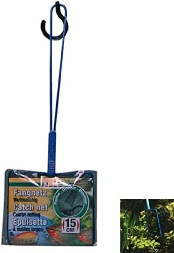 JBL Epuisette PREMIUM 20 cm Maille Larges Filet Noir, Epuisette Premium à Mailles Larges