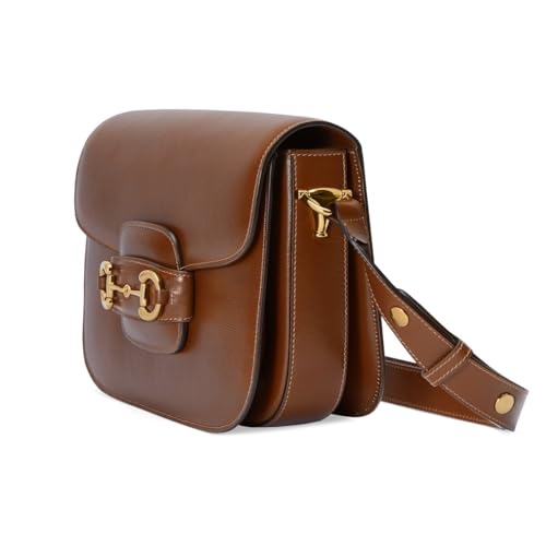 Bolso de hombro para mujer con cierre y correa cruzada miniatura 5