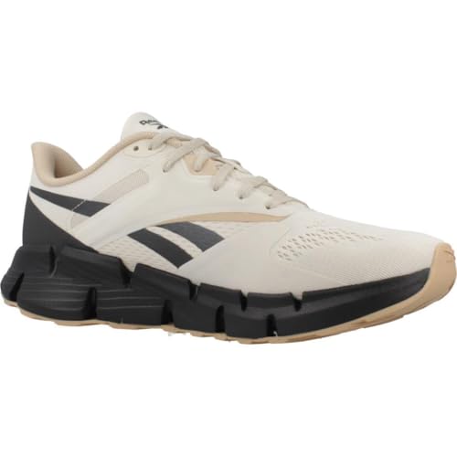 Reebok Zig Dynamica 5 unisex-adult SHOES - LOW, SAND/TAN/WASHEDBLACK, 40 EU