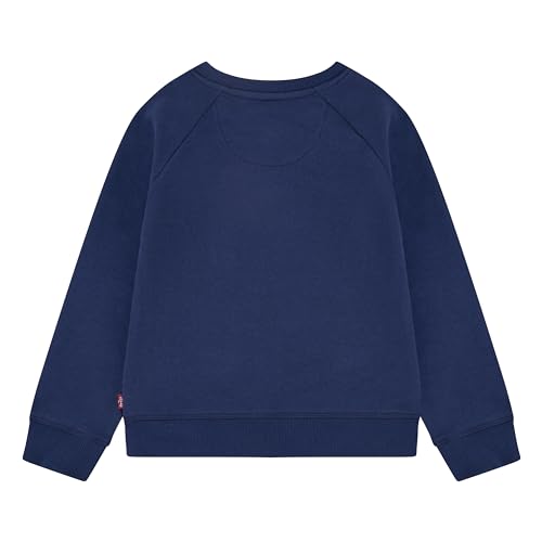 Levi's Kids Batwing Crewneck Sweatshirt Fille Medieval Blue 2 Ans